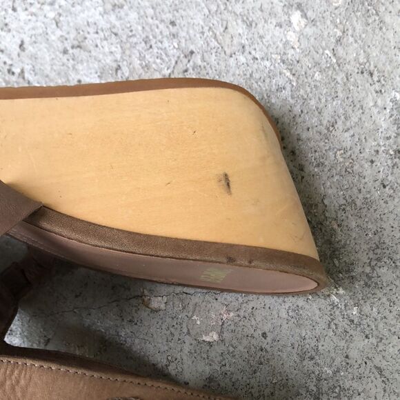 Camper leather heeled sandals - Picture 3 of 8